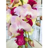 Elegáns nyújtott menyasszonyi csokor